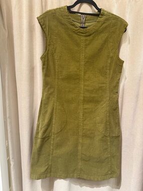 Prairie Underground Feel Form Dress: Herb